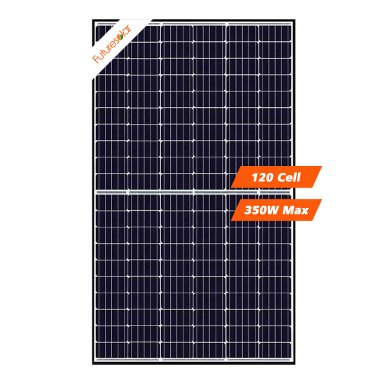 Futuresolar 120 خلية 320w-بقوة 380 واط أحادية الايثيلين عالية الكفاءة الخلايا الشمسية لوحة 