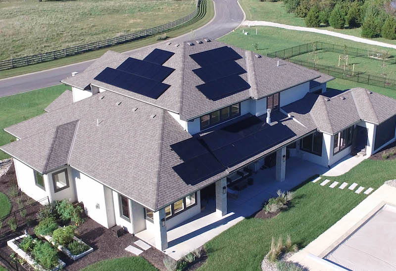 السكنية الطاقة الشمسية المنزلية